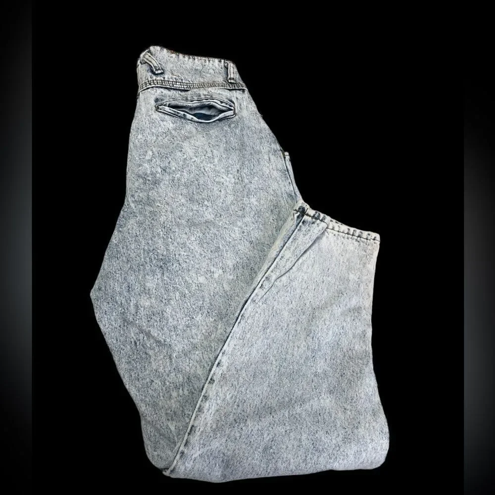 Vintage size‎ 12/30 Brittania Acid Washed Denim